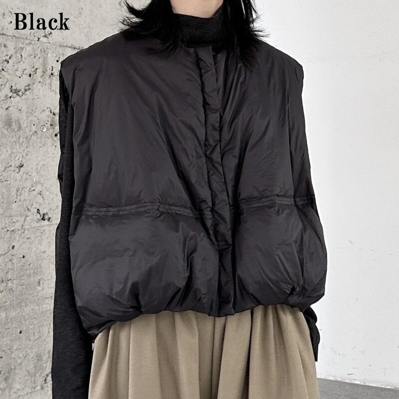 Quilting Balloon Jacket Vest【TR3237】