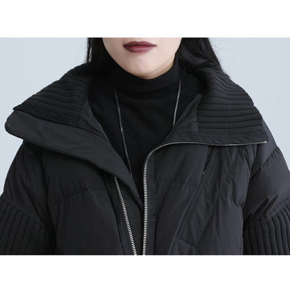 High-Neck Zip Knit Jacket【TR3259】