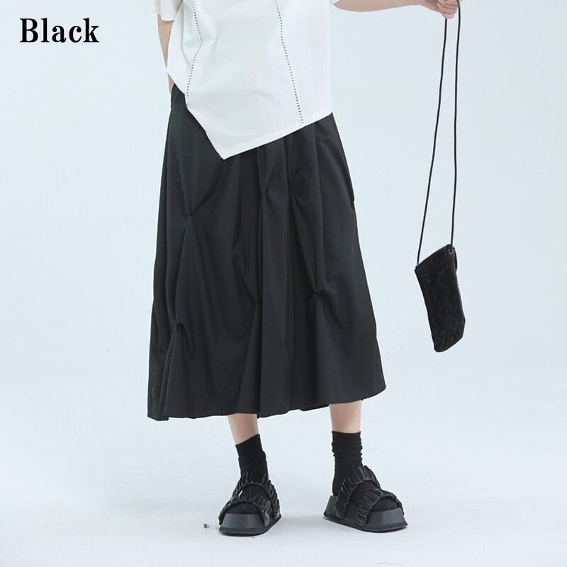 Asymmetry Drape Skirt【TR3174】