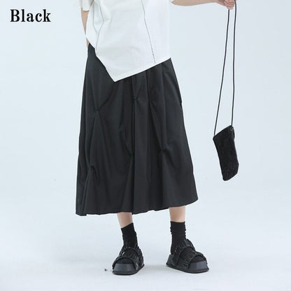 Asymmetry Drape Skirt【TR3174】