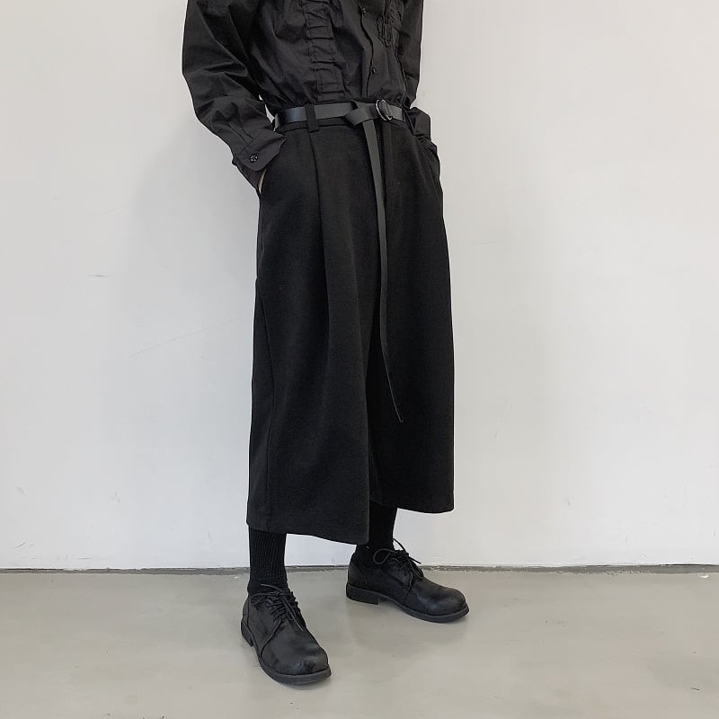 Cropped Semi-wide Pants【TR3292】