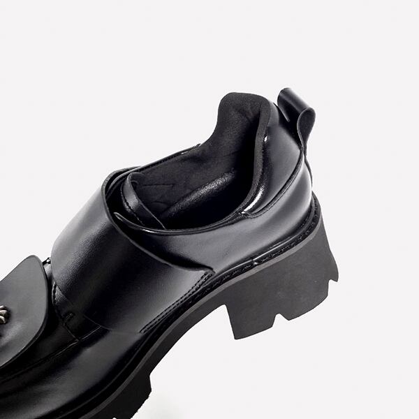 Metallic Cross Pattern Shoes【TR3404】
