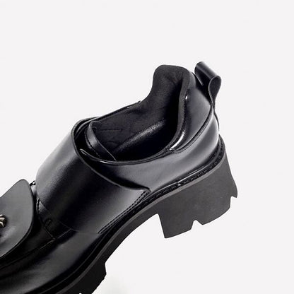 Metallic Cross Pattern Shoes【TR3404】