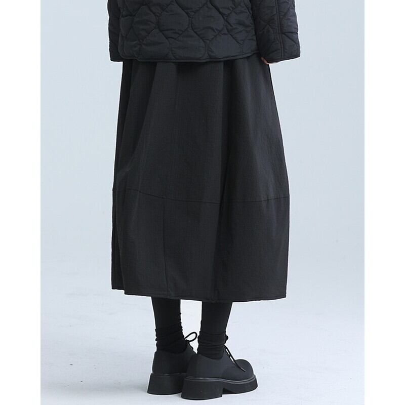 Balloon Drawstring Skirt【TR3154】