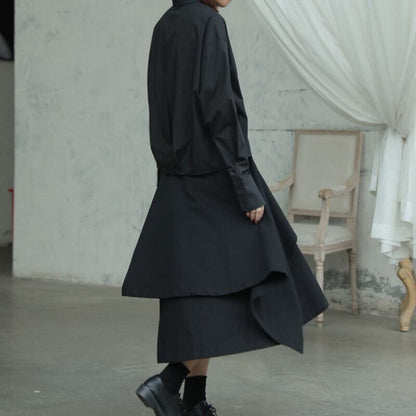Side-Tac Basic Collared Shirt【TR3102】