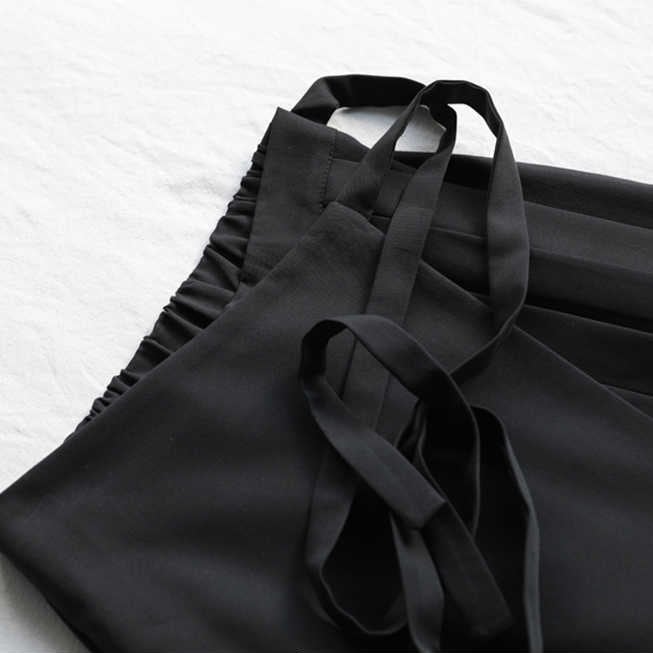 Wide Pleats Flare Pants【TR1320】