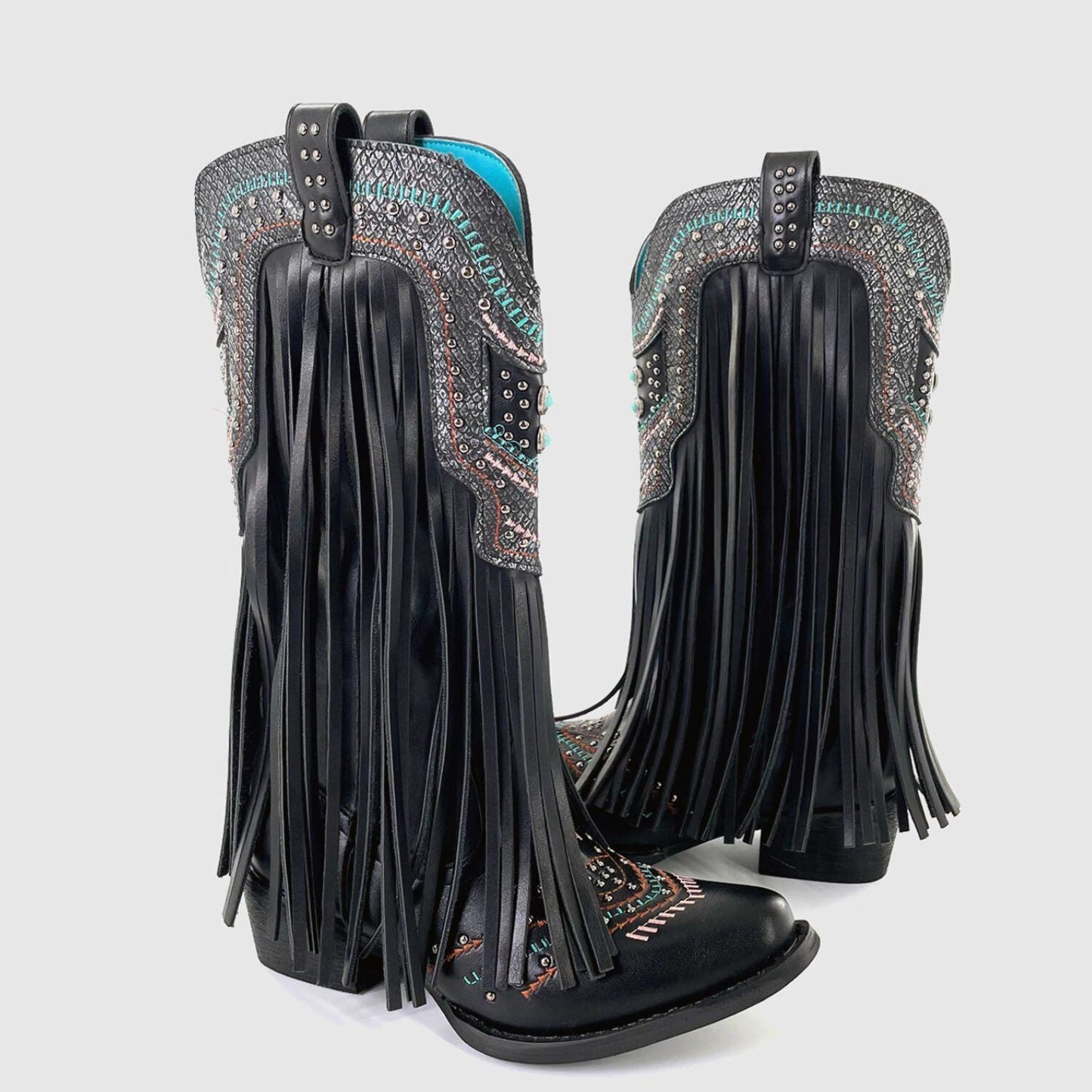 Cowgirl  Fringe Boots【TR3377】
