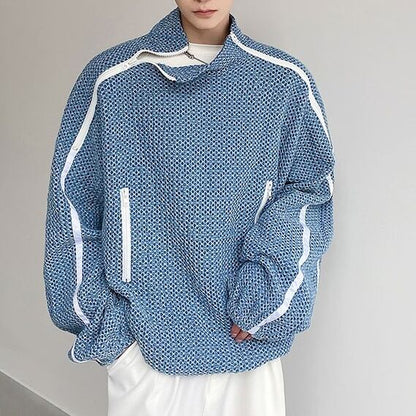 Double Cleavage Loose Shirt【TR2490】