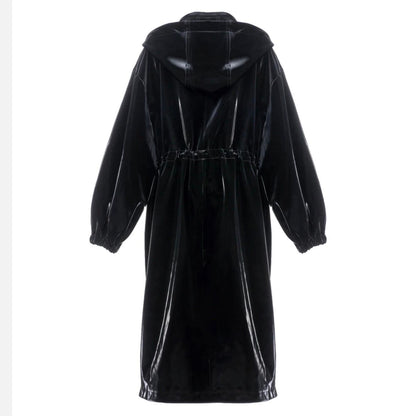 〈Unisex〉Patent Leather Windbreaker【TR1178】