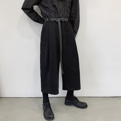 Cropped Semi-wide Pants【TR3292】