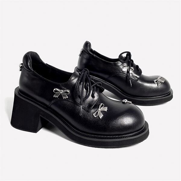 Ribbon Chunky Shoes【TR3399】