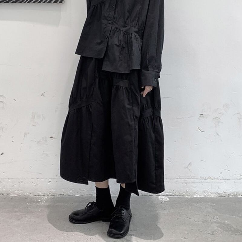 Gather Fluffily Skirt【TR3179】