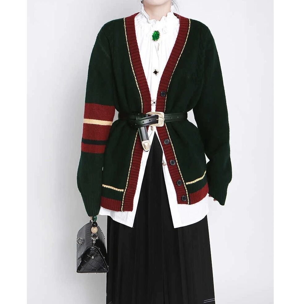 〈Unisex〉Decorative Stand Collar Blouse Shirt【TR1231】