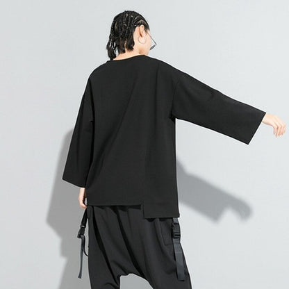 Loose Split casual Shirt【TR1277】