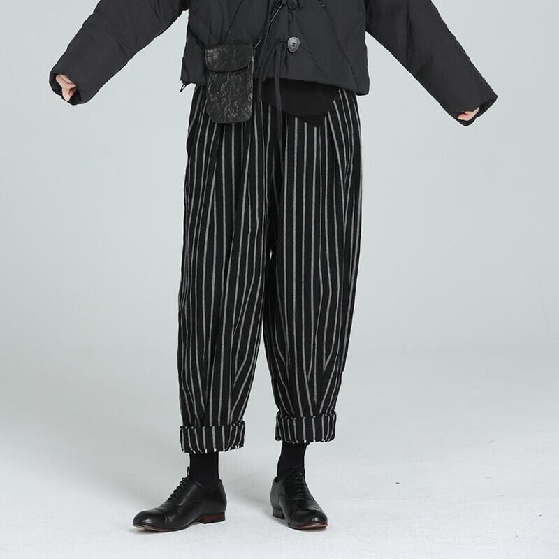 Stripe Barrel Pants【TR3230】