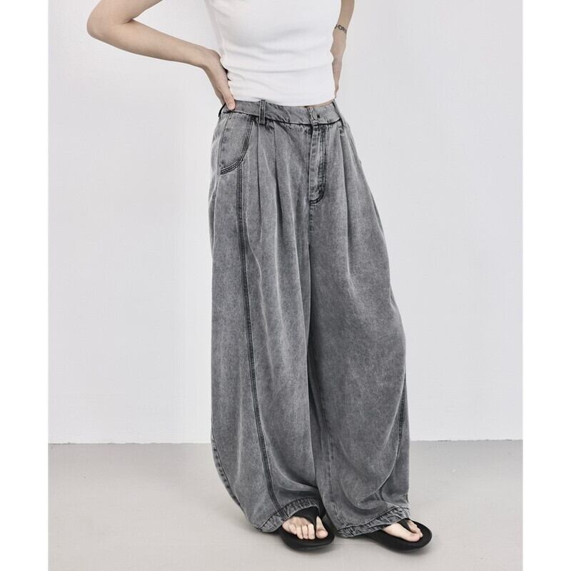 Relax Wide High-Waist Pants【TR3214】