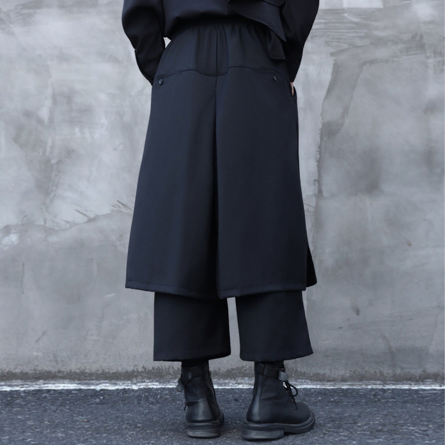 Wrap Design Ankle Pants【TR3308】