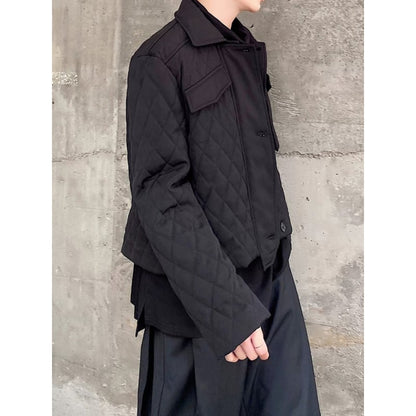 Quilted Utility Short Jacket【TR3356】