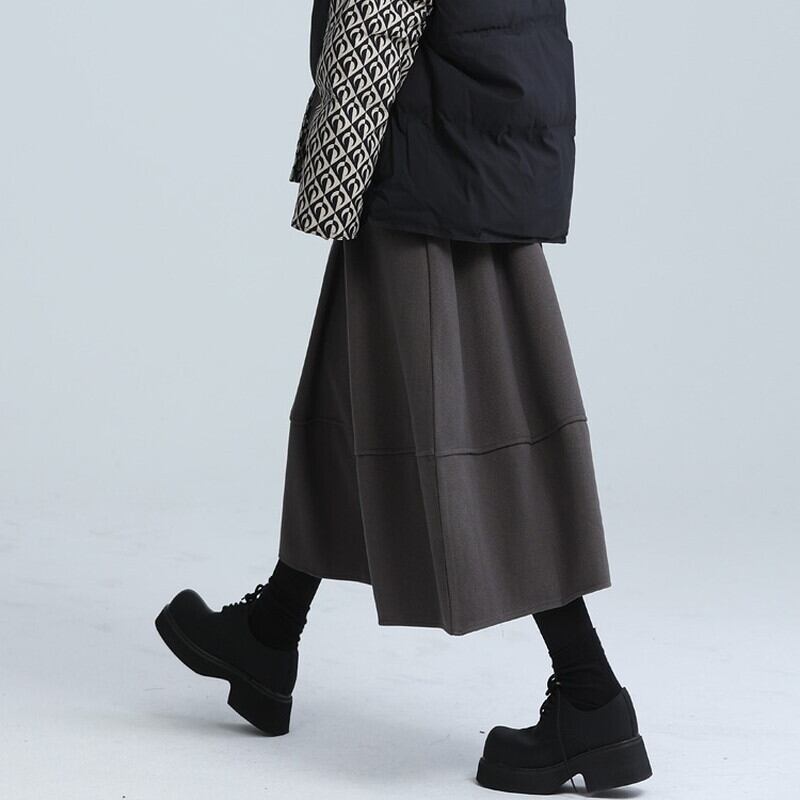 Tiered A-Line Simple Skirt【TR3169】