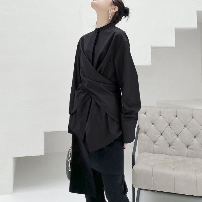 Center Fit Blouse Shirt【TR1020】