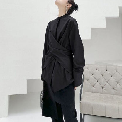 Center Fit Blouse Shirt【TR1020】