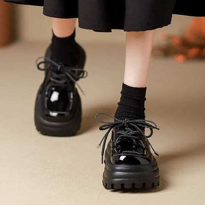 Oversized Loafers Shoes【TR3396】