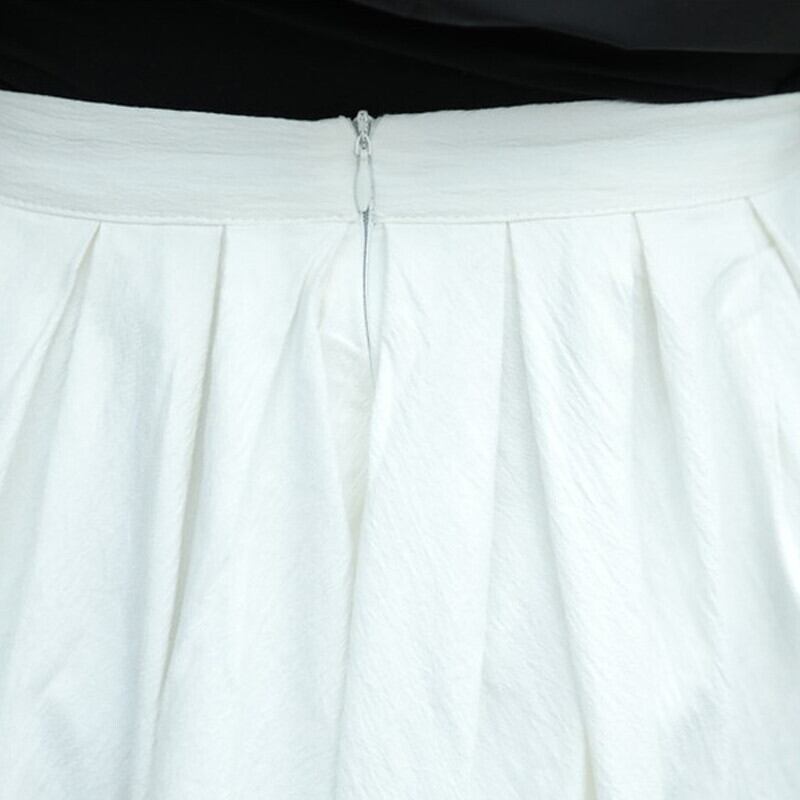 Asymmetry Gather Flare Skirt【TR3168】