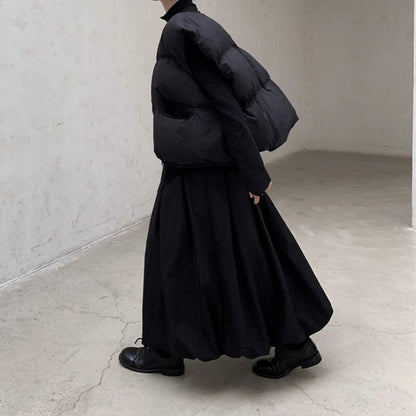 Quilting Round-Neck Jacket Vest【TR3233】