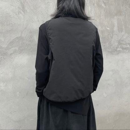 Asymmetry Curve Vest【TR3234】