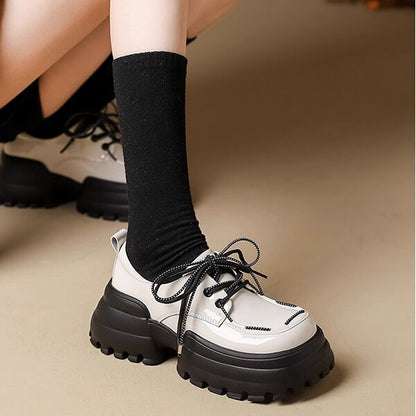 Oversized Loafers Shoes【TR3396】
