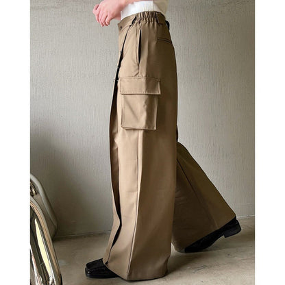 Pocket Bang Wide Pants【TR1448】