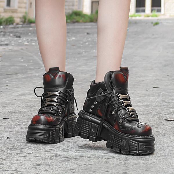 Metal Punk Style Boots【TR3391】