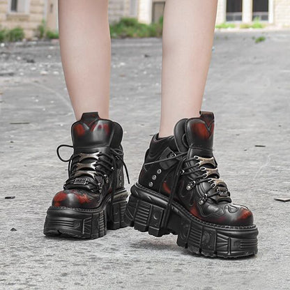 Metal Punk Style Boots【TR3391】