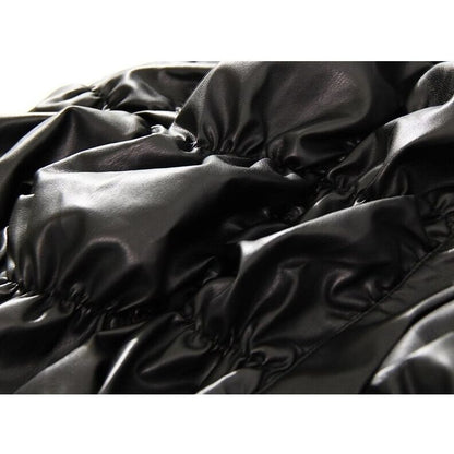 Bubble Fit Black Jacket【TR1108】