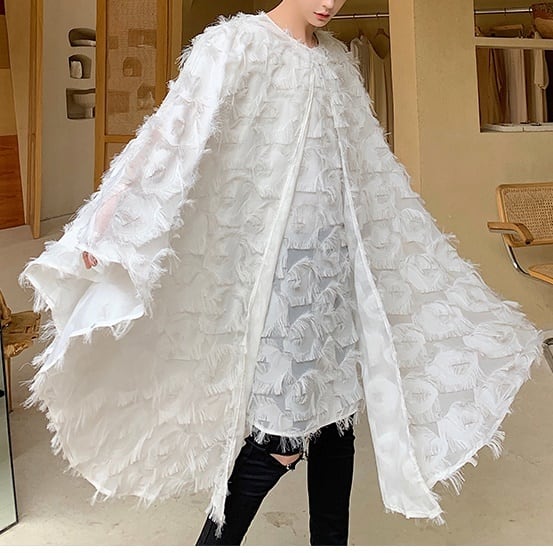 Gothic Cloak Shirt Jacket【TR1132】