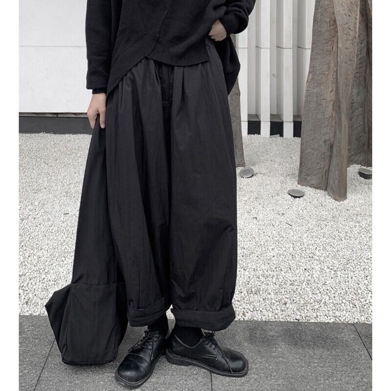 Cropped Wide-Leg Pants【TR3190】