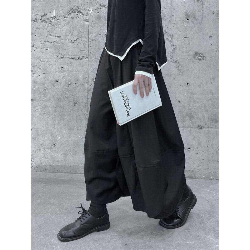 Barrel Drawstring Pants【TR3203】