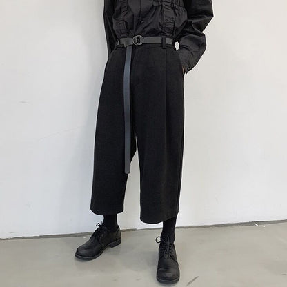 Cropped Semi-wide Pants【TR3292】