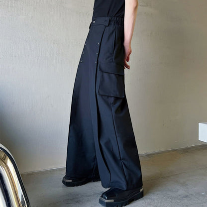 Pocket Bang Wide Pants【TR1448】