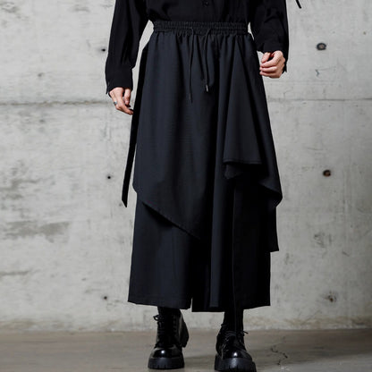 Multi-layer Design Skirt Pants【TR3301】