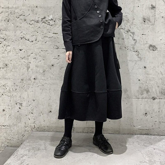 Fluffily A-Line Skirt【TR3157】