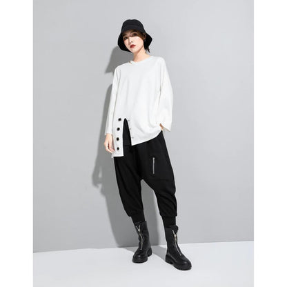 Loose Split casual Shirt【TR1277】