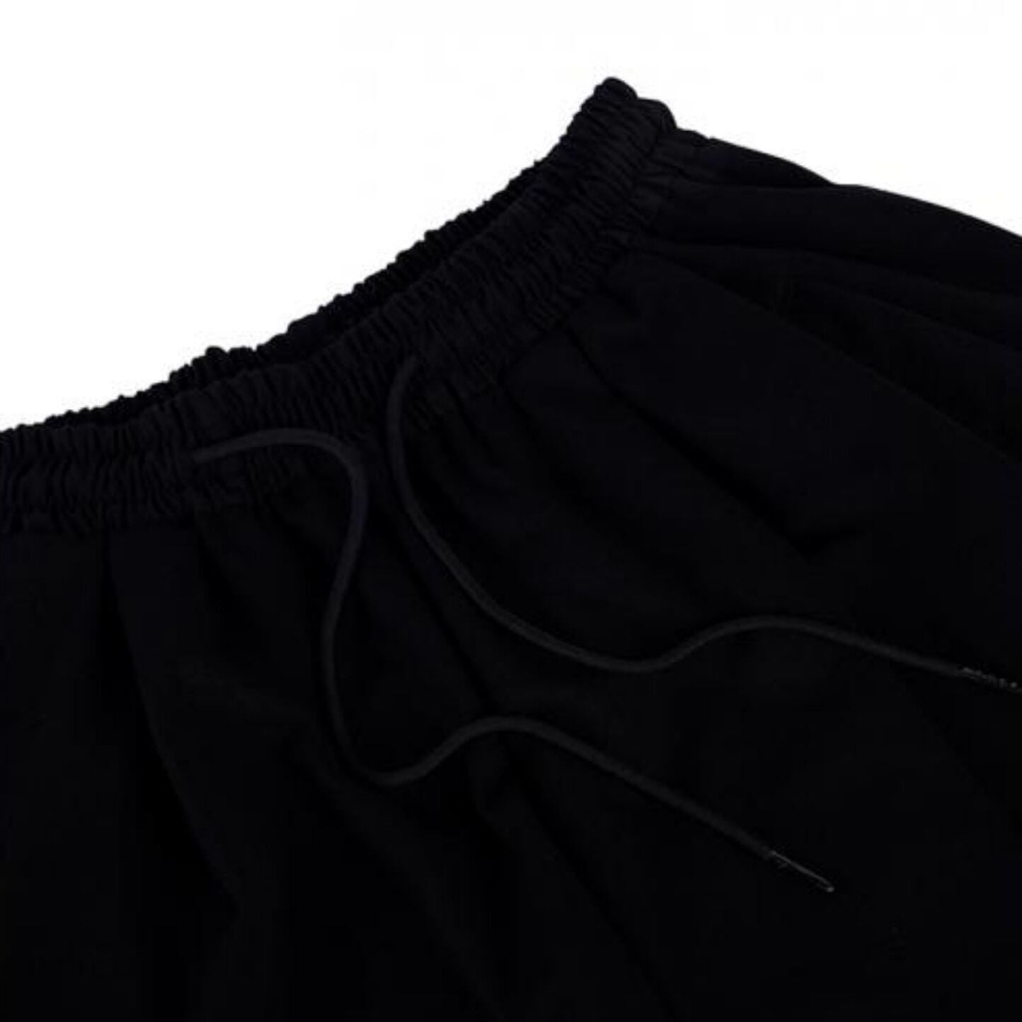 Gathered Hem Cropped Pants【TR3309】