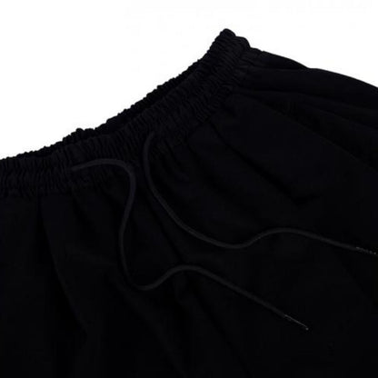 Gathered Hem Cropped Pants【TR3309】