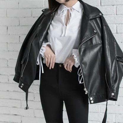 〈Unisex〉Loose Size Motorcycle Jackets【TR3027】