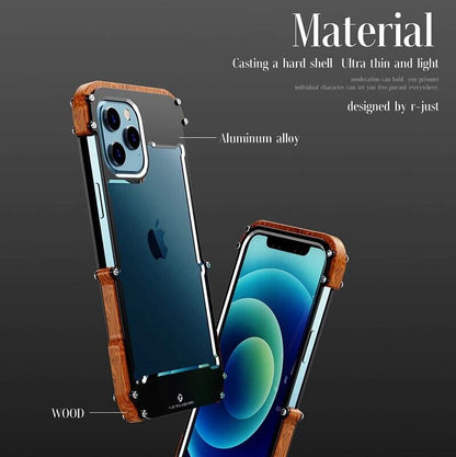 Bumper Case - Wood × Aluminum【TR0160】