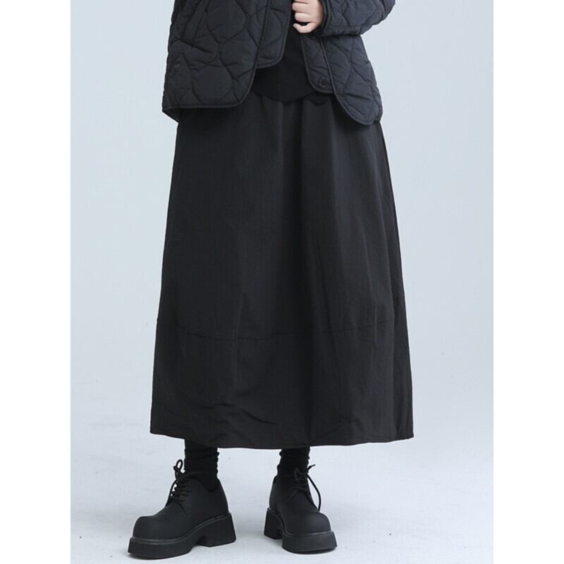 Balloon Drawstring Skirt【TR3154】