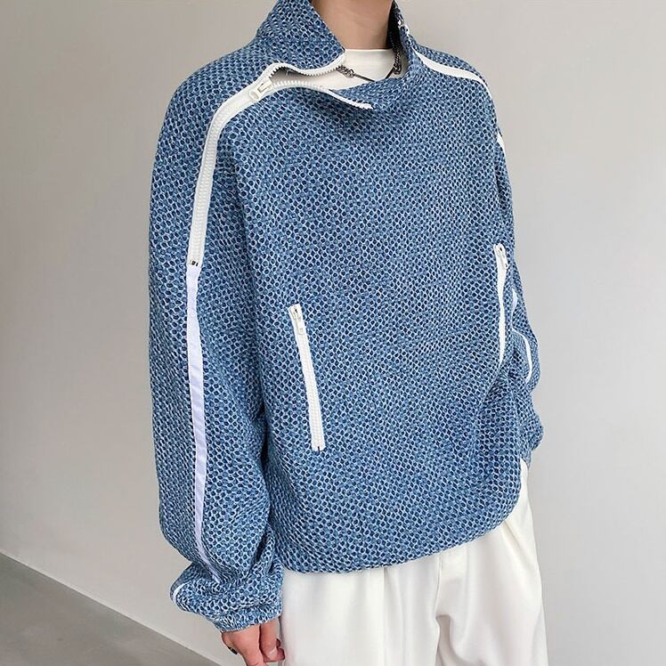 Double Cleavage Loose Shirt【TR2490】