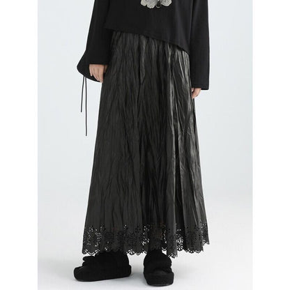 Flower Eyelet Skirt【TR3182】