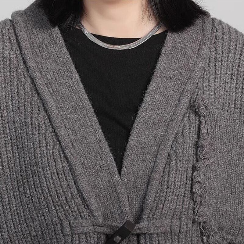Damage Knit Short Jacket【TR3270】